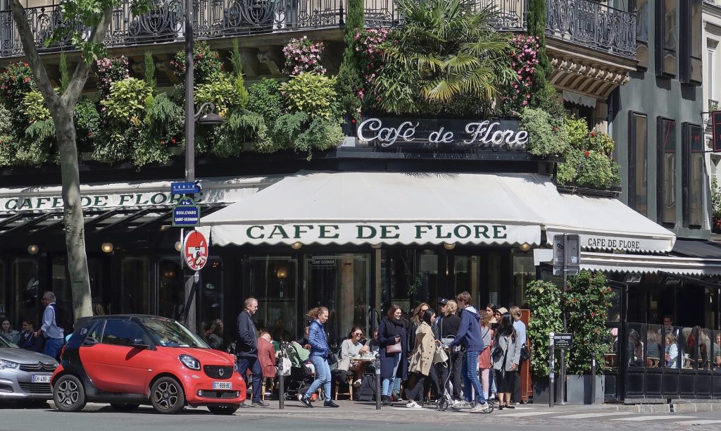 Visit Cafe de Flore, Emily in Paris
