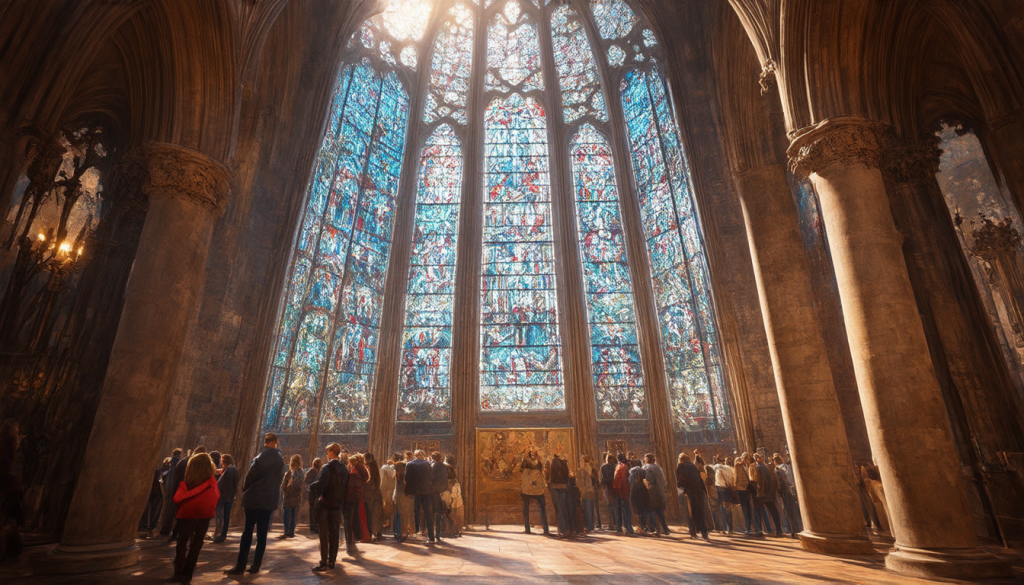 Explorando la impresionante belleza de Sainte-Chapelle en París: una guía de viajes